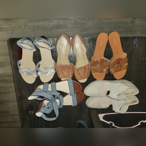 Bunch of Sandals 5x Size 10 - Picture 3 of 6